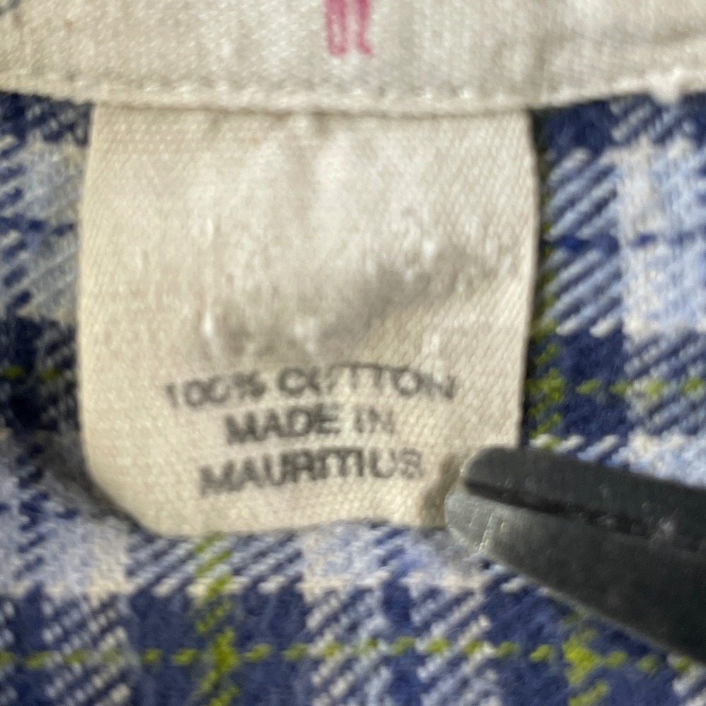 J Crew Shirt Mens Large Plaid Casual Preppy Office Oarsmen‎ Cotton Long Sleeve - Picture 9 of 10